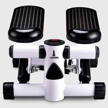 Imagem de Mini Stepper Simulador de Caminhada com Monitor LCD Exercícios Pernas Glúteos GT6178-W