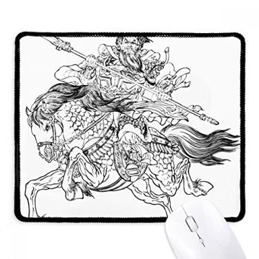 Imagem de Mouse pad The Romance Three Kingdoms da Masterpiece com borda costurada, tapete de borracha para jogos