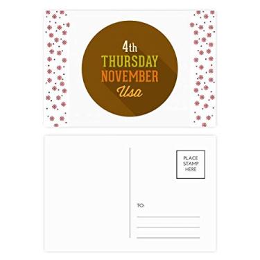 Imagem de Guirlanda de Dia de Ação de Graças, estampa de círculos, Natal, Natal, celebração, cartão postal Blessing Card