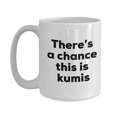 Imagem de Caneca de café Kumis – There a chance this is Kumis – Presentes para amantes de Kumis – e aniversário