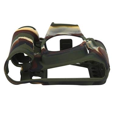 Imagem de d7000 Capas de película d7000 Capa protetora para d7000 Outros acessórios de câmera Capa protetora de silicone para D7000 Acessórios de câmera preta (camuflagem)