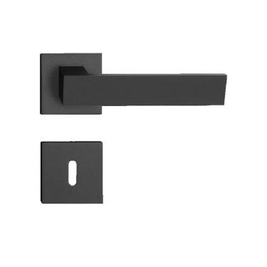 Imagem de Fechadura Beethoven em Zamac Preto Texturizado Interna Pado