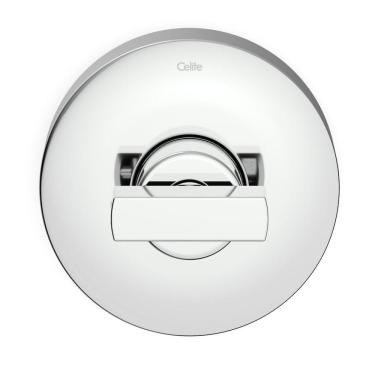 Imagem de Acabamento de Registro Para Base Deca 1.1/4, 1.1/2 Flow Celite Cromado