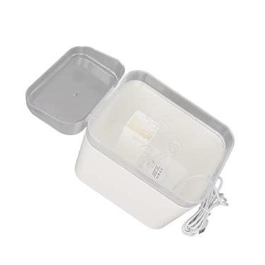 Imagem de GLOGLOW Fonte de água para gatos, filtragem automática de ciclo de grande capacidade, resistência ao deslizamento, dispensador de água para animais de estimação, sem BPA, silencioso com tigela para uso interno para cães e gatos (branco)