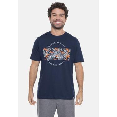 Imagem de Camiseta Fatal Estampada Scent Marinho Navy Hipnose