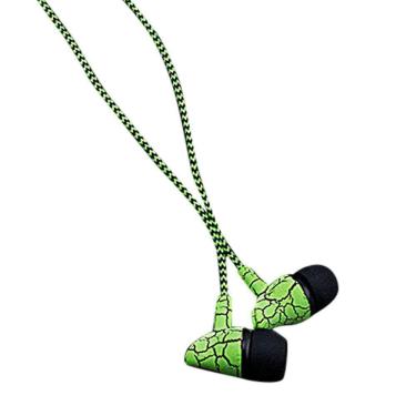 Imagem de Fone de ouvido com fio 3.5mm crack fone de ouvido com microfone handsfree fone de ouvido para mp3 gn