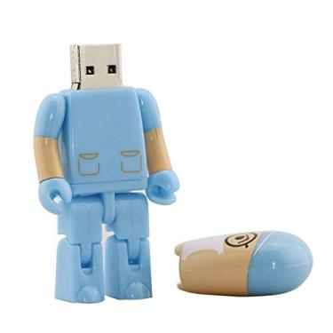 Imagem de Pen Drive USB 64GB Doctor Model 3.0 Pen Drive Armazenamento de Dados Pen Drive Pen Drive Memory Stick USB Drive USB 3.0 Flash Drive - Azul