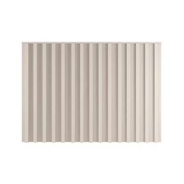 Imagem de Cabeceira Casal/Queen Size Móveis Europa Vitória Ripada com Detalhes em Baixo Relevo - 166cm de largura