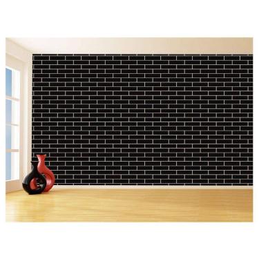 Imagem de Papel De Parede 3D Tijolo Sala Tijolinho Vista 3,5M Xbr35