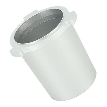 Imagem de Copo Doseador de Liga de Alumínio, Copo de pó de 51mm, Alça para Máquina de café para9 Series 9335 (Prata)