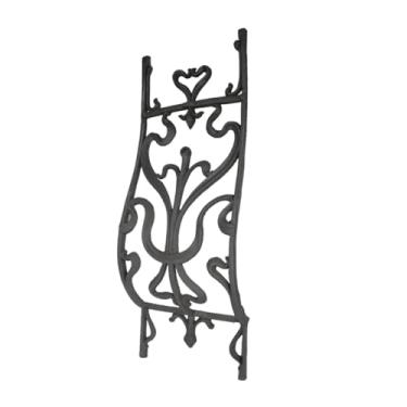 Imagem de Grade em Ferro Bombe Curva Grande Sacada Varanda 32x86cm