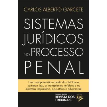 Imagem de Sistemas Jurídicos No Processo Penal - Editora Revista Dos Tribunais