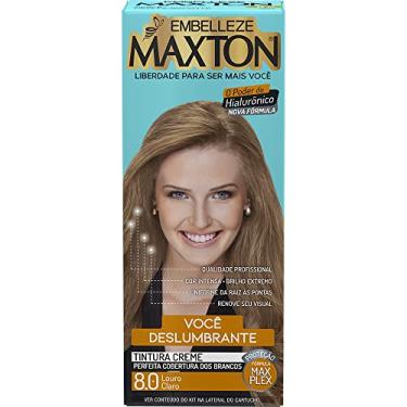 Imagem de Embelleze Tinta De Cabelo 8.0 Kit Maxton Louro Claro