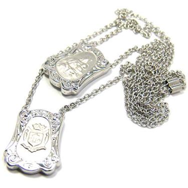 Imagem de Gargantilha Escapulário corrente elos - 2GRO0138