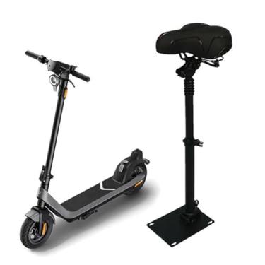 Imagem de DFFMQSJ Novo selim de assento de scooter elétrico compatível com NIU KQi2, KQi2 pro, KQi2 max 2019-2024 assento dobrável para bicicleta elétrica universal ajustável acessórios de substituição de