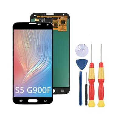Imagem de SiuVorZhi Tela LCD compatível com Samsung Galaxy S5 G900F Display LCD Touch Screen Assembly Peças de reposição com ferramentas