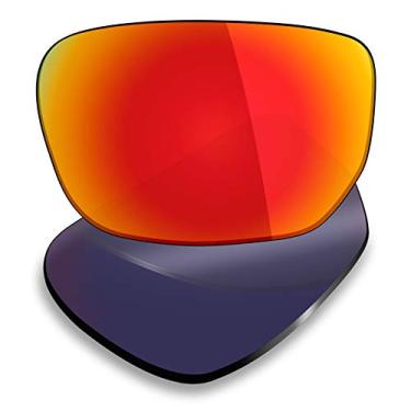 Imagem de Lentes de substituição XELD para Oakley Style Switch – Opções, Xeld Polarized - Fire Red, One Size