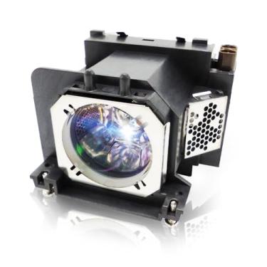 Imagem de CTLAMP Lâmpada de substituição para projetor ET-LAV400 ET-LAV400 com invólucro compatível com projetor Panasonic PT-VW530 VW535N VX600 VX605N VZ570 VZ575N