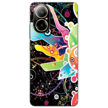 Imagem de Capa Adesivo Skin058 Verso Para Realme C67 - KawaSkin