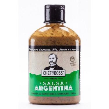 Imagem de Salsa Argentina com Pimenta do Reino Verde e Chimichurri 240ml - Cheff
