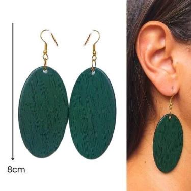 Imagem de Brincos grandes  femininos  estiloso e praiano vintage - loop variedad