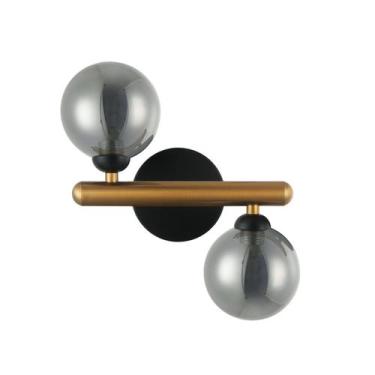 Imagem de Arandela Bambu 15cm X 19cm X 18cm 2xg9 Halopin Max 25w Ip20 - Bella Il