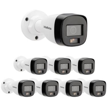Imagem de Kit 8 Câmeras Multi HD 2 Megapixels 20m VHD 1220 B FULL COLOR Intelbra