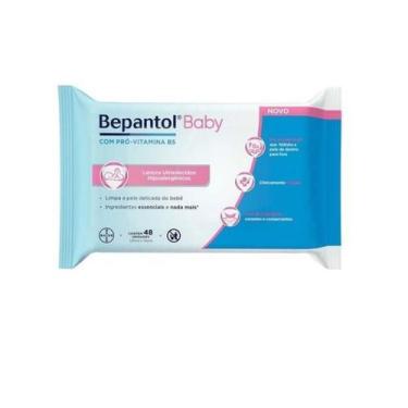 Imagem de Bepantol Baby Lenços Umedecidos Com 48 Unidades - Bayer