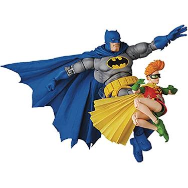 Imagem de Medicom MAFEX No.139 Batman Blue Version & Robin The Dark Knight Returns Total Height Approx. 6.3/4.3 inches (160/110 mm) Painted Action Figure