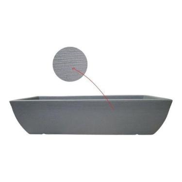 Imagem de Jardineira Floreira 1 Metro Decorativa Para Plantas E Flores  - Alpe &