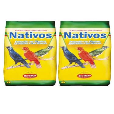 Imagem de Combo 2 Nativos 5 Kg - Para Pixarro, Trinca Ferro, Azulão, Sabiá - Aro