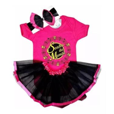 Imagem de Body tematico sonho da mamae para bebe mesversario - azkaban, M