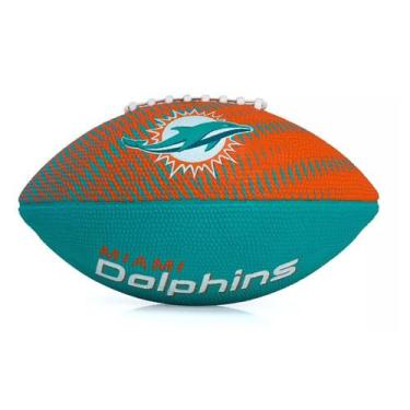 Imagem de Bola De Futebol Americano Nfl Tailgate Junior Miami Wilson Wf4010020Xb