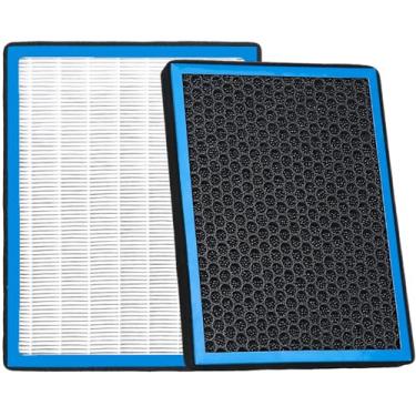 Imagem de CF12935 Filtro de ar de cabine com carvão ativado para Jeep Grand Cherokee L 2021-2023, 2022-2023 Grand Cherokee, 2021 2022 2023, 97434P, CAF1975P, PC99822P, C31550, CAF50077P ,WP1000 86, 68542125AA,