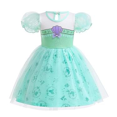 Imagem de Dressy Daisy Vestido de princesa para festa de Halloween fantasia saia de tule roupa de verão para bebês e meninas pequenas, Estilo 26 (apenas vestido), 2 Anos