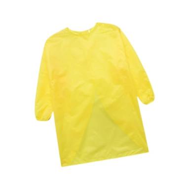 Imagem de Generic de pintura infantil para brincar, de arte para crianças, fácil de limpar, babador de alimentação lavável, de pintura, Amarelo, S