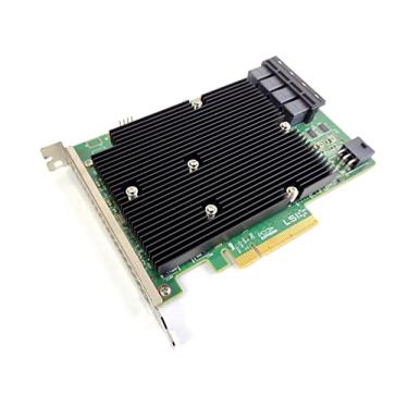 Imagem de LSI Logic Placa Controladora 05-25600-00 9300-16i 16 Portas 12Gb/s SAS x8 PCI-Express 3 Altura Castanho Caixa