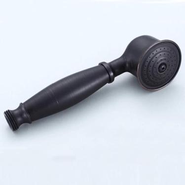 Imagem de Tira autoadesiva larga da transição do assoalho de 5cm, redutor liso do assoalho do vinil da tira da abertura do assoalho da sela, cabeça de chuveiro preta