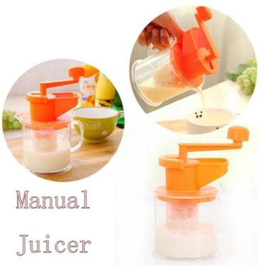 Imagem de Espremedor Manual 400ml: Limão, Frutas e Grãos Fácil! - Paty Shop