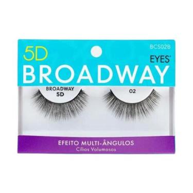 Imagem de Cílios Postiços 5d Broadway Kiss New York 02 Bcs01b