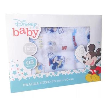 Imagem de Fralda De Pano Dupla Estampada Mickey Com 15 - Disney - Dugu