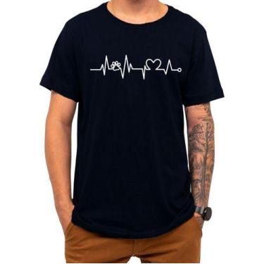 Imagem de Camiseta Pet Love Cachorro Gato Amor Coração Presente Natal - Loja Cli