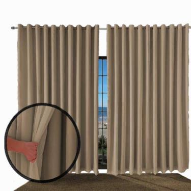 Imagem de Cortina Blackout Paris Corta Luz 4,00 x 2,30 forro blecaute - Bravin C