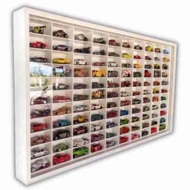 Imagem de Expositor 110 Nichos - Escala 1:64 carrinhos cod 13015 - MAG ART STORE