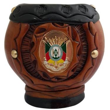 Imagem de Cuia Artesanal De Chimarrão Estilo Uruguaia Coquinho Gajeta - Artesana