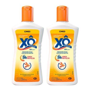 Imagem de Kit Xô Inseto Loção Com 2 Repelentes De 200ml Cada - CIMED