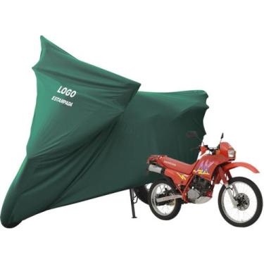 Imagem de Capa De Moto Honda NX 150 De Luxo Não Risca Pintura - Mz, Verde