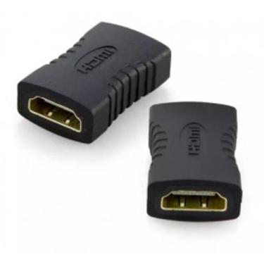 Imagem de Emenda Extensor Hdmi Femea X Femea Emenda Para Cabo Hdmi - Tomate, Pre