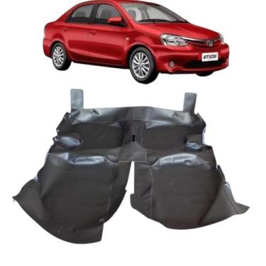 Imagem de Revestimento Assoalho Vinil Preto Fosco Toyota Étios sedan - MANOS TAP