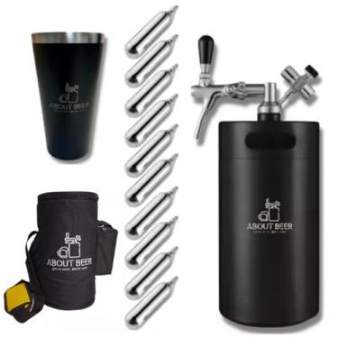 Imagem de Kit Chopeira Térmica Keg Vacuum Portátil About Beer de 5 Litros